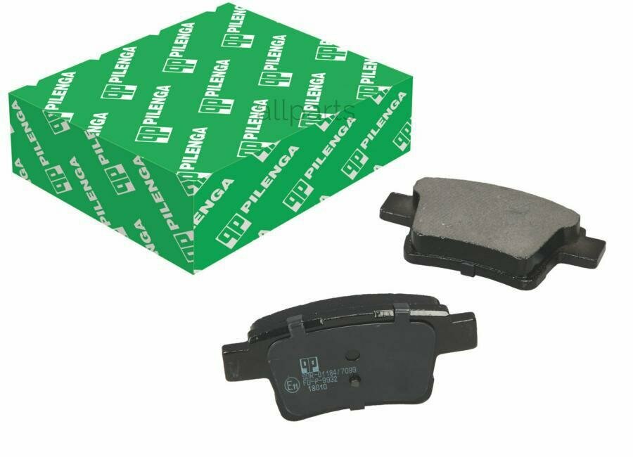 PILENGA FDP9932 колодки тормозные дисковые задние