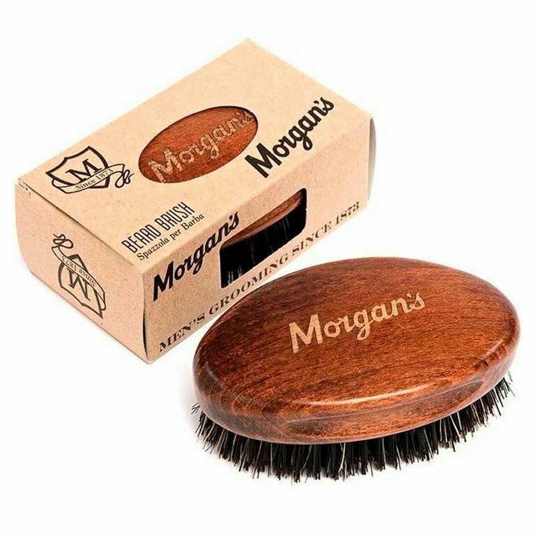 Щетка для бороды и усов Morgans Pomade Beard & Moustache Brush/1 шт