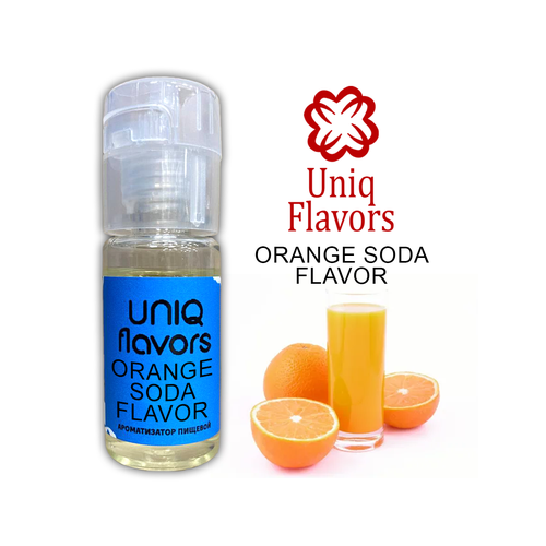 Ароматизатор пищевой Orange Soda flavor (Uniq Flavors) 10мл