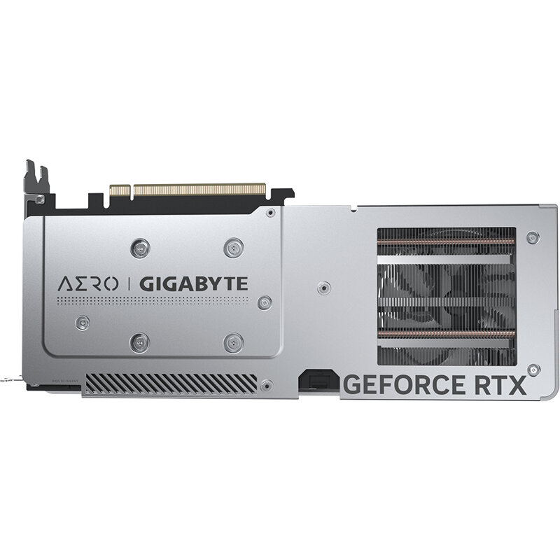 Gigabyte Видеокарта PCI-E GeForce RTX 4060 AERO GV-N4060AERO OC-8GD 8GB GDDR6 128bit 5nm 1830 17000MHz 2 HDMI 2 DP