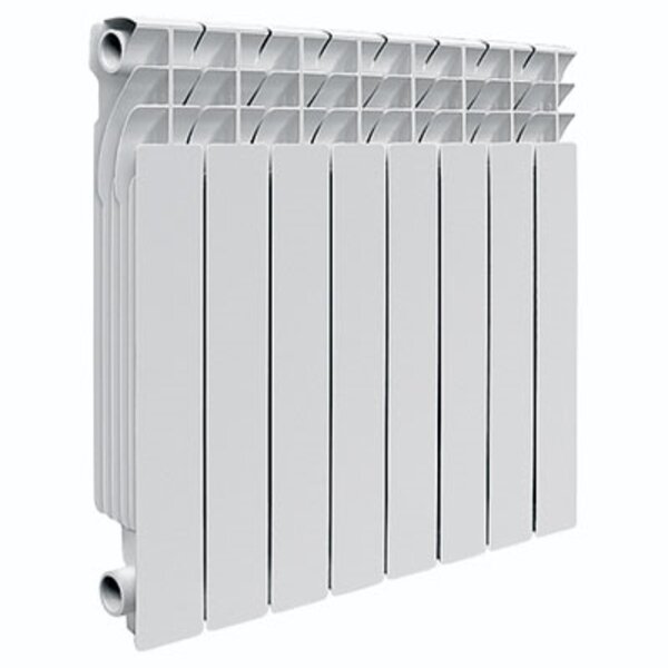 Радиатор секционный STI 500/80 - 8 секций алюминиевый