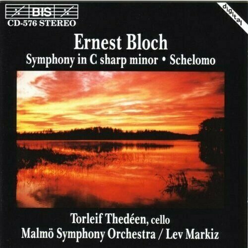 AUDIO CD Bloch - Symphony in C sharp minor. 1 CD audio cd franck symphony in d minor