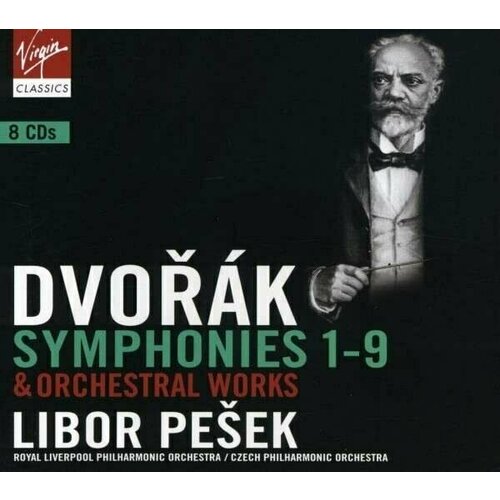 AUDIO CD Dvorak - Symphonies / Czech Philharmonic Orchestra audio cd dvorak a rusalka