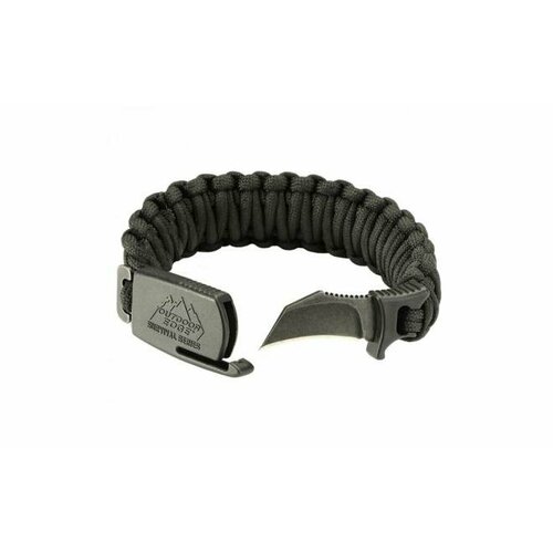 фото Нож-браслет outdoor edge черный, размер l