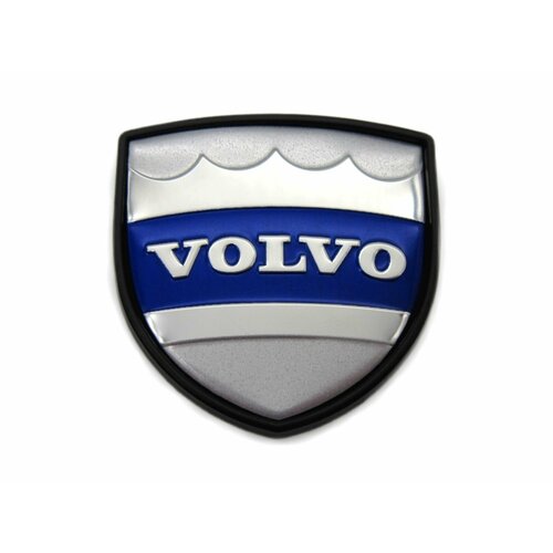 Эмблема Volvo герб металл 39х39 мм