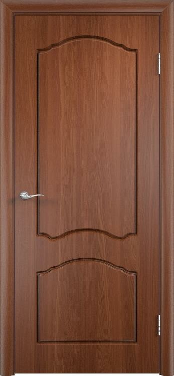 Дверь Верда Альфа ламинированное Итальянский орех 2000*800 + коробка и наличники