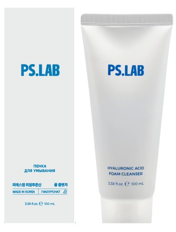 PSLAB Pretty Skin Увлажняющая пенка для умывания с гиалуроновой кислотой 100 мл