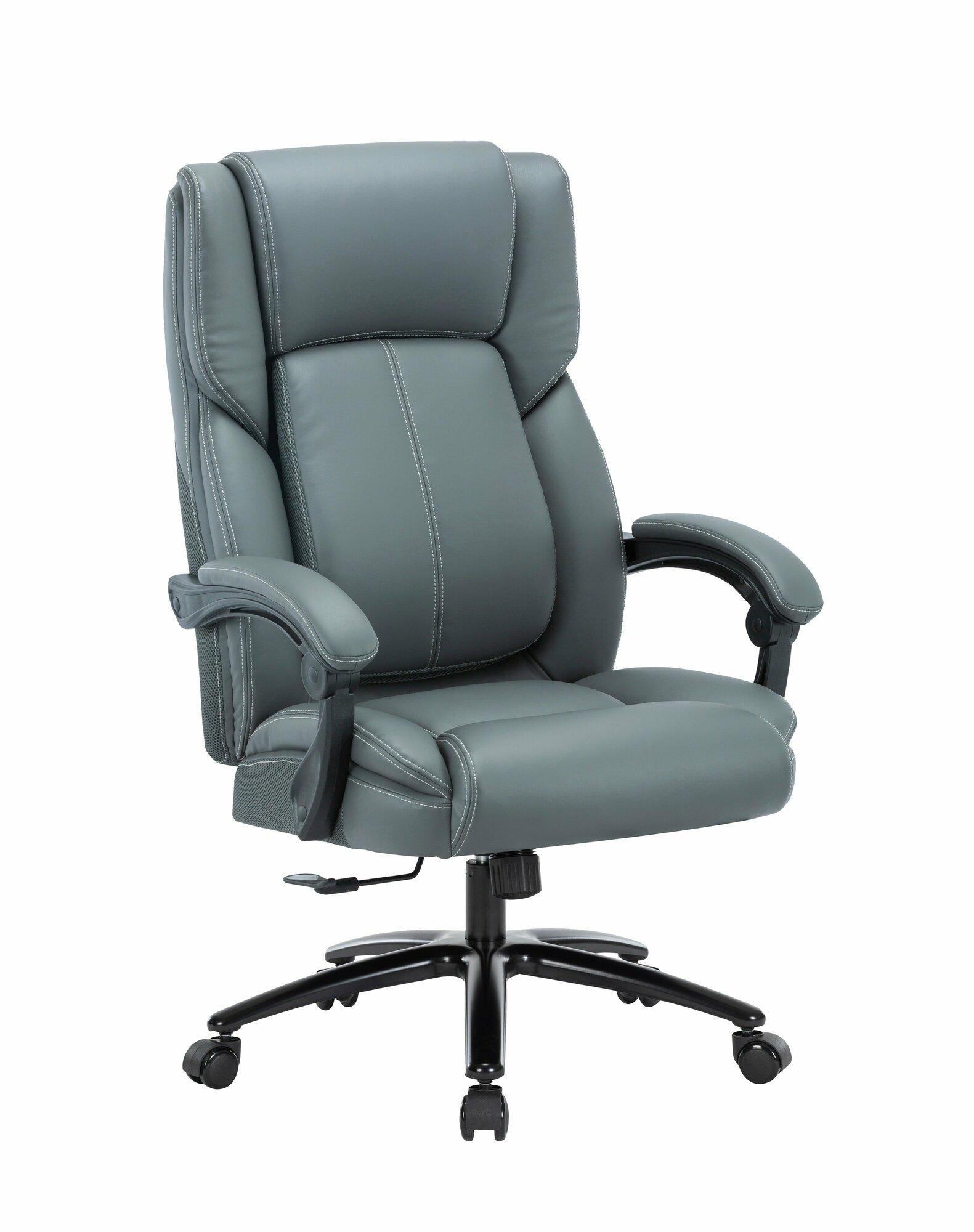 Кресло Chairman CH415 экокожа, серый