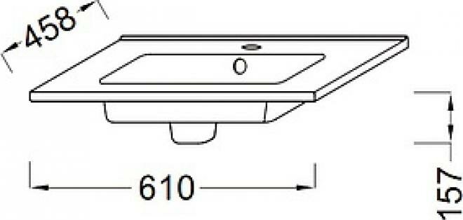 Ola EXSA112-00 Раковина-столешница 61х46.5 см Jacob Delafon - фото №14