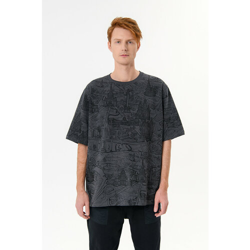 Футболка ARTPITER, размер 1 (40-44 RU), серый