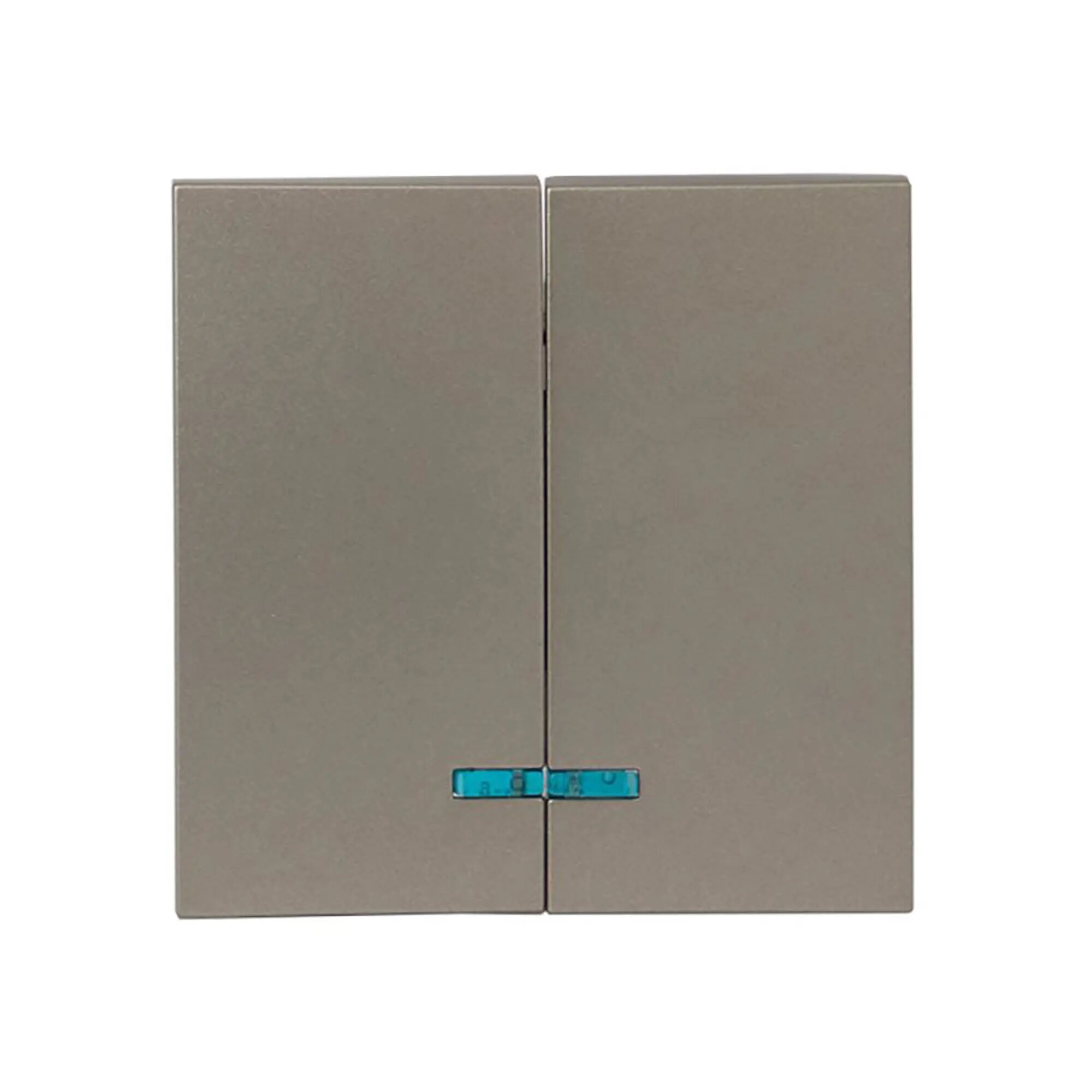 ESV10-L-123-40 EKF PROxima Валенсия лицевая панель выключателя 2-кл. с индикатором 10А кашемир - фото №4