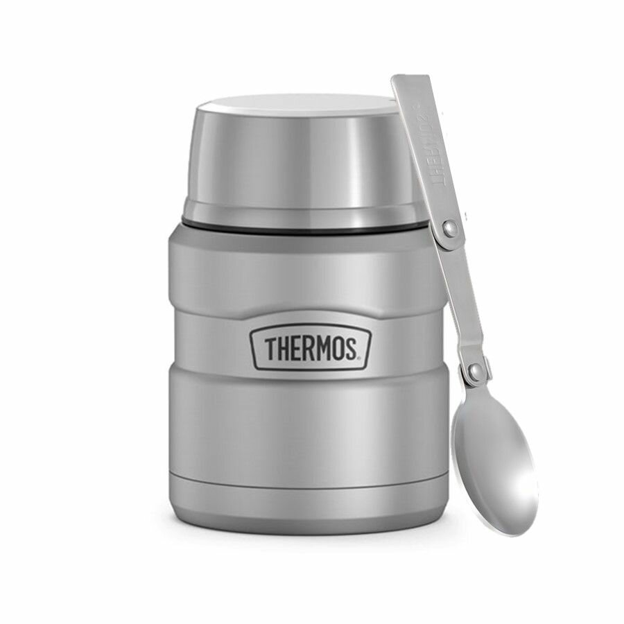 Thermos Термос для еды KING SK3000 MMS, стальной (0,47 л.) - фотография № 4