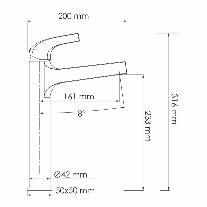 Смеситель для раковины WasserKraft Sauer 7103 - фото №11