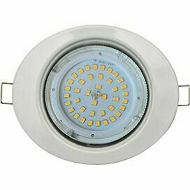 Ecola GX53 FT3238 светильник встр. без рефл. Эллипс белый 41x126x106 (к+) [FW53ELECB.]
