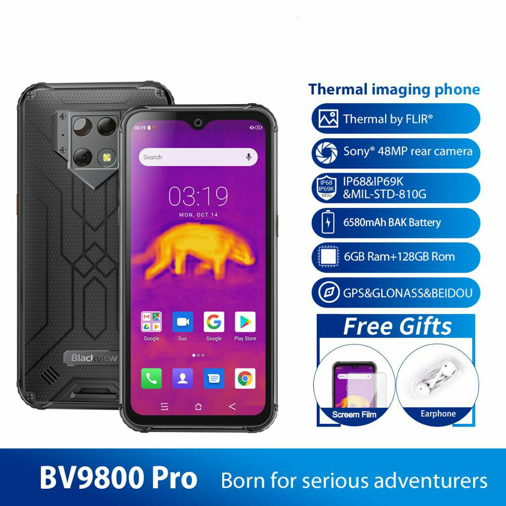 Смартфон BLACKVIEW BV9800 Pro, черный - фото №13