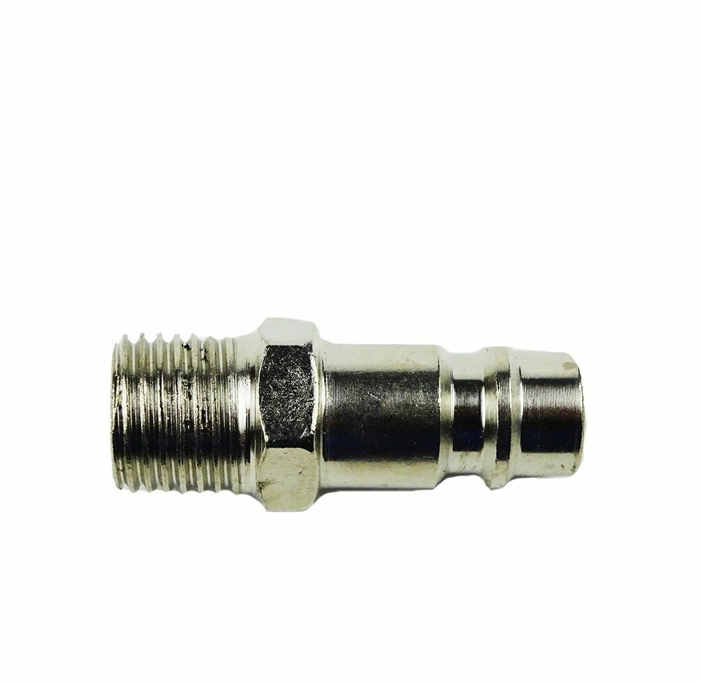 Пневморазъем (папа) резьба 1/4" наружная