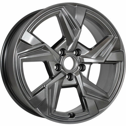 фото Колесный диск кик кайан 7.5x18 5x108 dia67.1 et33 дарк платинум k&k