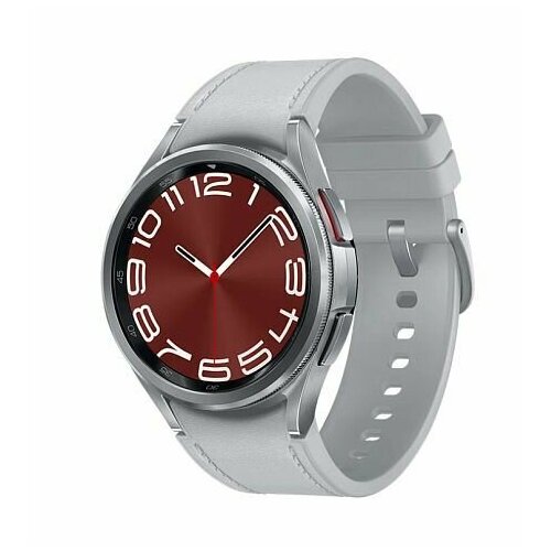Умные часы Samsung Galaxy Watch6 Classic 43 мм LTE серебристый 3286000₽