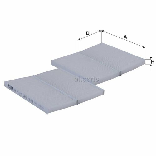 FIL FILTER HC7147-2 Фильтр салонный HYUNDAI SOLARIS/TUCSON Kia Sportage KIA RIO3 FIL FILTER HC7147-2