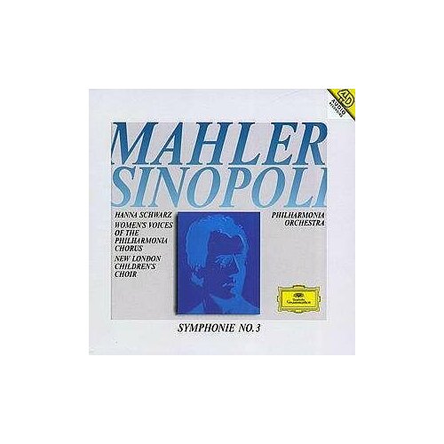 audio cd gustav mahler 1860 1911 das lied von der erde 1 cd Audio CD Gustav Mahler (1860-1911) - Symphonie Nr.3 (2 CD)