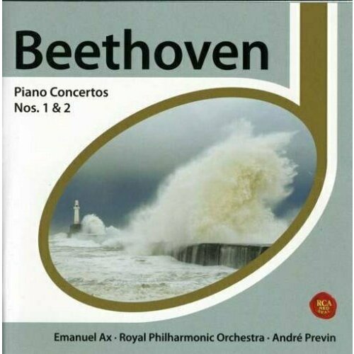 AUDIO CD Beethoven, Piano Concerti 1 and 2. Emanuel Ax w.Royal Philharmonic / Andrew Previn