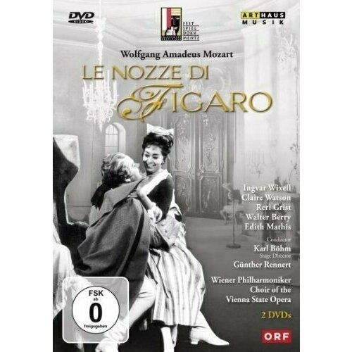 MOZART, W.A: Nozze di Figaro (Le) (Salzburg Festival, 1966). 2 DVD mozart le nozze di figaro k492 la scala herbert von karajan