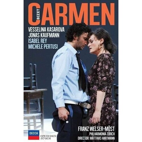 Bizet - Carmen. Jonas Kaufmann, Vesselina Kasarova, Isabel Rey, Michele Pertusi. 1 DVD butzbach michele pastor dolores daniele martin carmen decibel 2 a2 1 livre de l eleve cdmp3 dvd