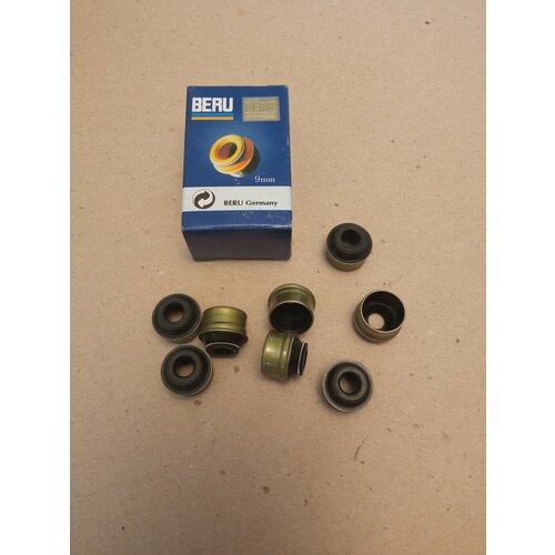 Маслосъёмные колпачки на Газель Волга УАЗ комплект 8шт BERU Германия 690₽