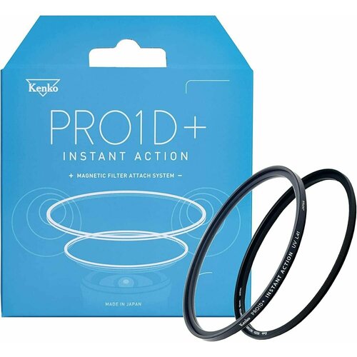 Светофильтр Kenko PRO1D+ INST ACT UV L41 SET с адаптером ультрафиолетовый 62mm