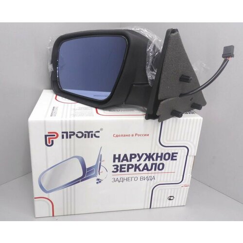 Зеркало боковое для ВАЗ 2170 Приора 13-18 левое электрическое с повт поворота лексус стайл кубик тон обогрев антибл 3195₽