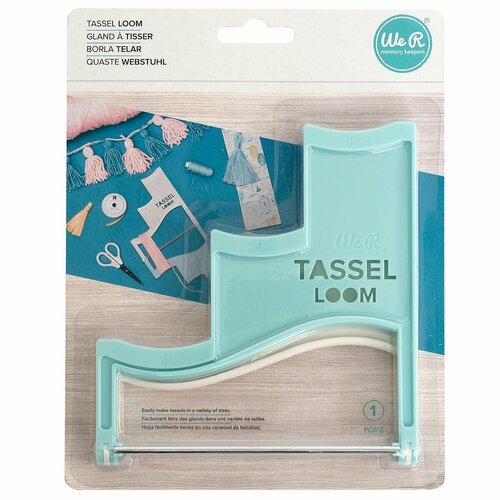 Устройство Tassel Loom для изготовления кистей, American crafts. we r memory keepers сменный нож punch board refill blade 60593000