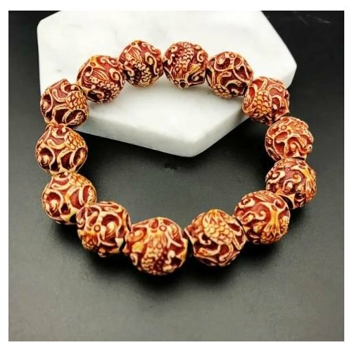 фото Браслет, бежевый, красный нет бренда