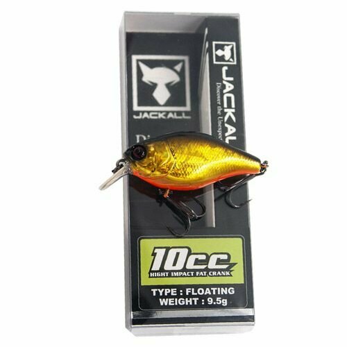 фото Воблер jackall 10cc 9.5g цвет hl gold & black