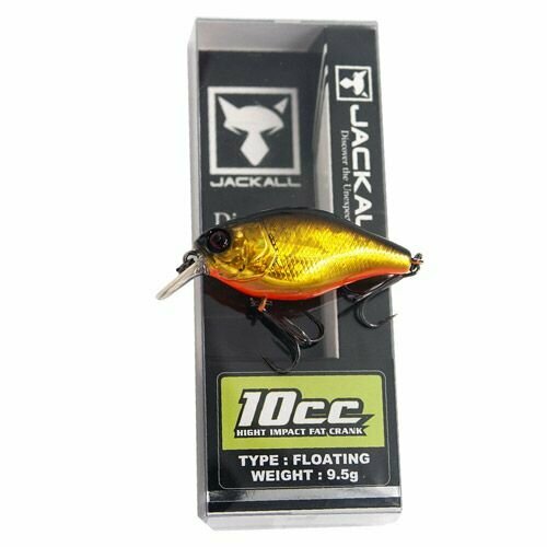 Воблер JACKALL 10CC 9.5g цвет HL GOLD & BLACK