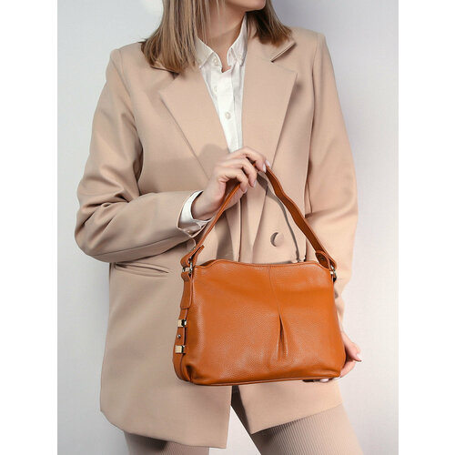 фото Сумка stefania morri, коричневый