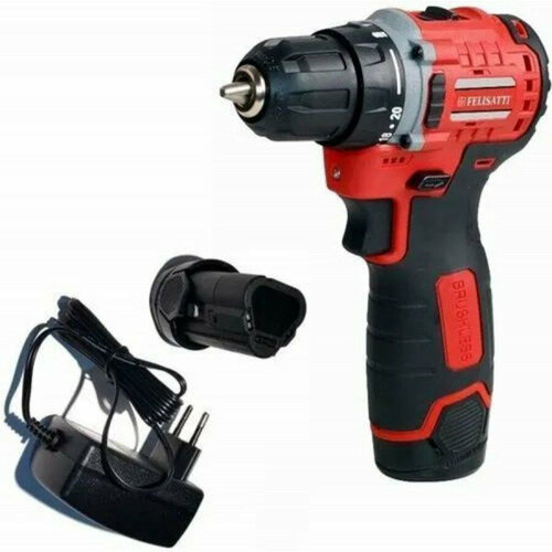 Дрель-шуруповёрт Felisatti ДА-12В бесщеточный ЗУ разъемного типа manufacturer ДА-12В 872200₽