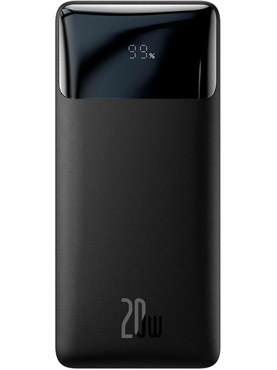 Внешний аккумулятор Baseus Bipow Digital Display Power bank 20000mAh 20W Black (PPDML-M01)