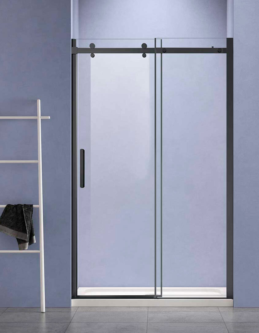 Раздвижная душевая дверь Vincea Como-N VDS-4CN150CLB 150 см