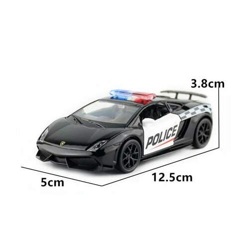 Полицейская машина Lamborghini, модель в размере 1:20
