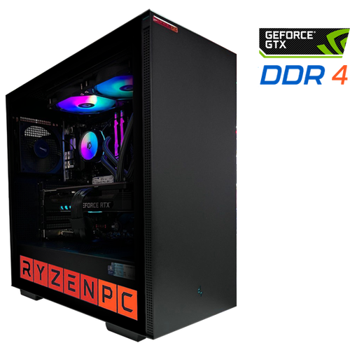 Настольный компьютер RyzenPC HOME 83501264 (AMD Ryzen 7 5700X 3.4 ГГц, AMD B550, 32 DDR4, SSD: 1000 Гб, SSD: 500 Гб, NVIDIA GeForce GTX 1660 SUPER 6 Гб, WI-FI, Без привода, 650 Вт, DeepCool CH510, ОС не установлена) пк для игр topcomp pg 71432399 amd ryzen 7 3700x 3 6 ггц ram 32 гб 512 гб ssd nvidia geforce gtx 1660 super 6 гб без ос