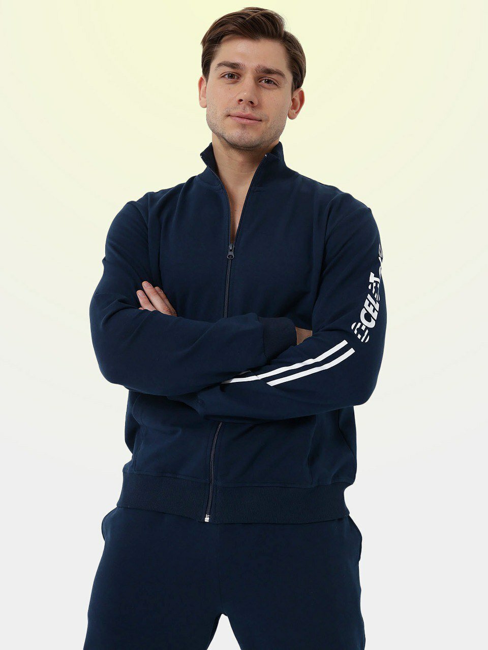 фото Ocelot eco / Костюм спортивный на молнии экохлопок