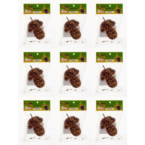 Боспа Эко Лакомство для попугаев Грибок ракушка 40 г 9 уп 1041₽