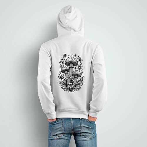 фото Худи us basic, размер s, белый