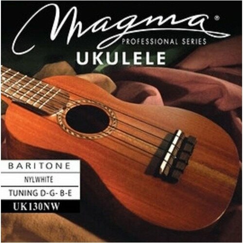 Комплект струн для укулеле баритон Magma Strings UK130NW струны для укулеле баритон d addario ej53 b