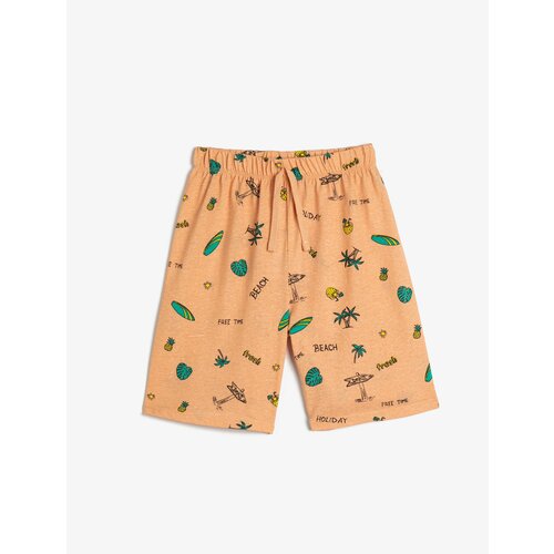 фото Бриджи koton, размер 7-8 лет, оранжевый