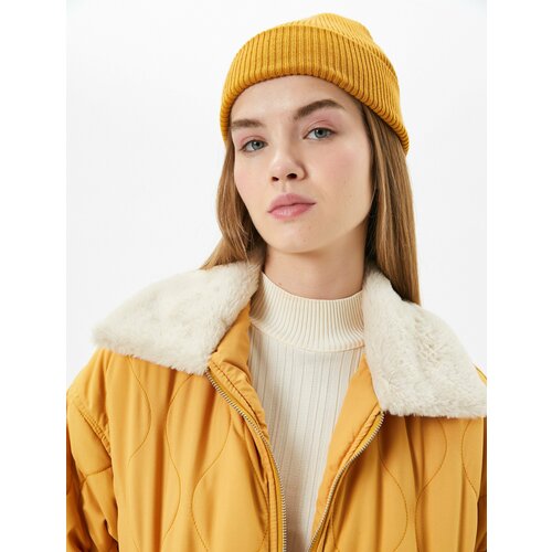 Куртка KOTON, размер 34, желтый брюки koton размер 34 желтый