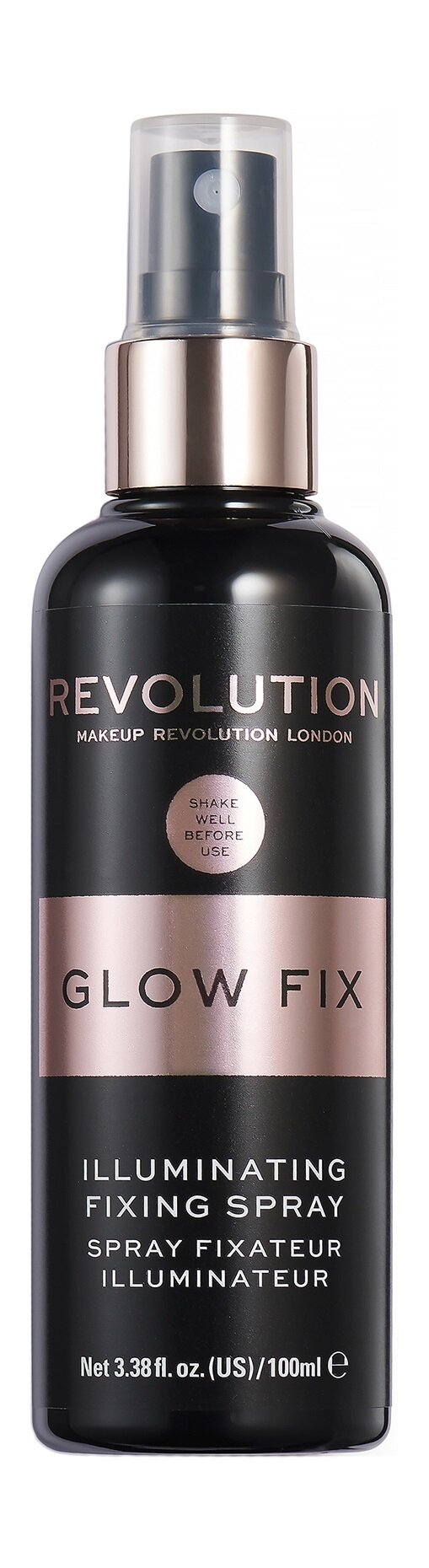 Спрей для фиксации макияжа со светоотражающими частицами / Revolution Makeup Illuminating Fixing Spray