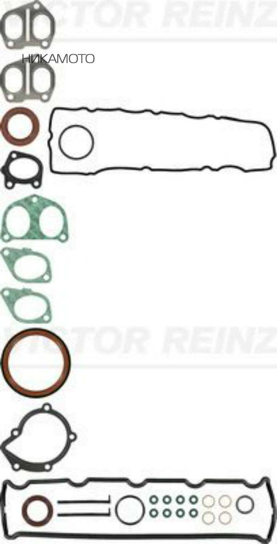 VICTOR REINZ 01-34356-01 Ком/кт прокл. двигателя