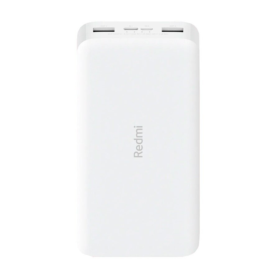 Внешний аккумулятор XIAOMI Redmi Power Bank 10000 mAh Белый