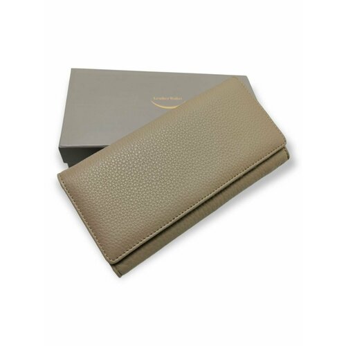 фото Кошелек 6095/beige, фактура зернистая, бежевый pouchman